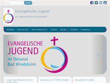 Tablet Screenshot of ej-badwindsheim.de
